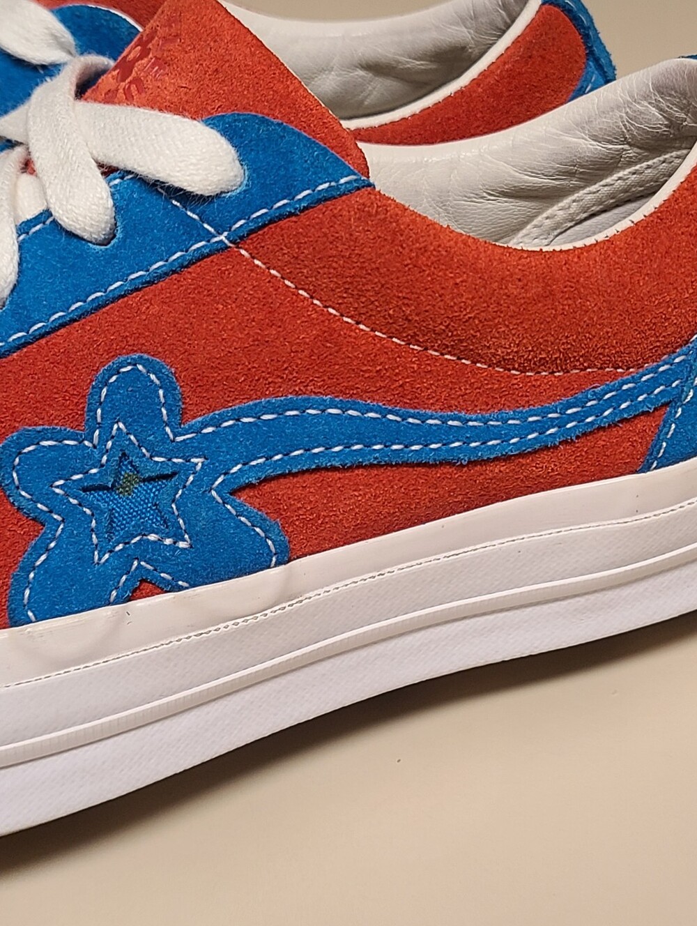 Converse Golf Le Fleur One Star Ox Molten Lava casual low top sneakers size 9 - Picture 6 of 10